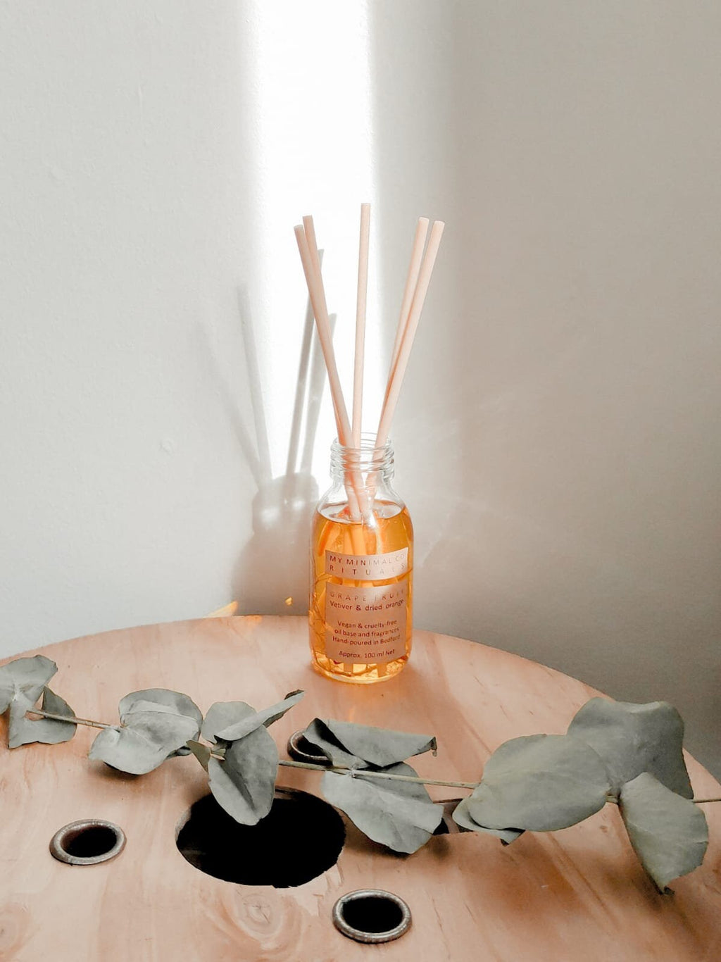 Botanical Reed Diffuser, Vegan Home Fragrance (100ml)