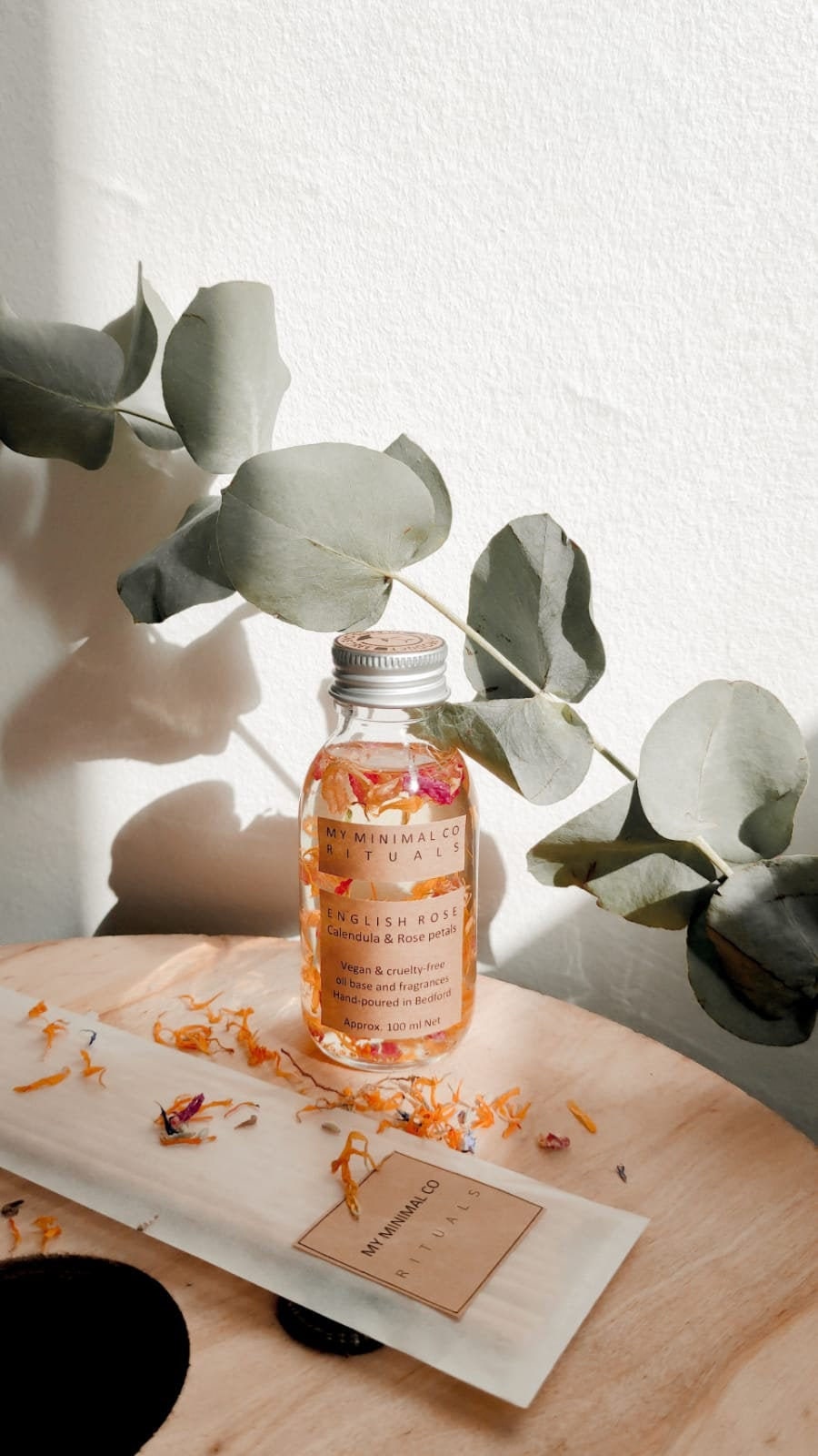 Botanical Reed Diffuser, Vegan Home Fragrance (100ml)