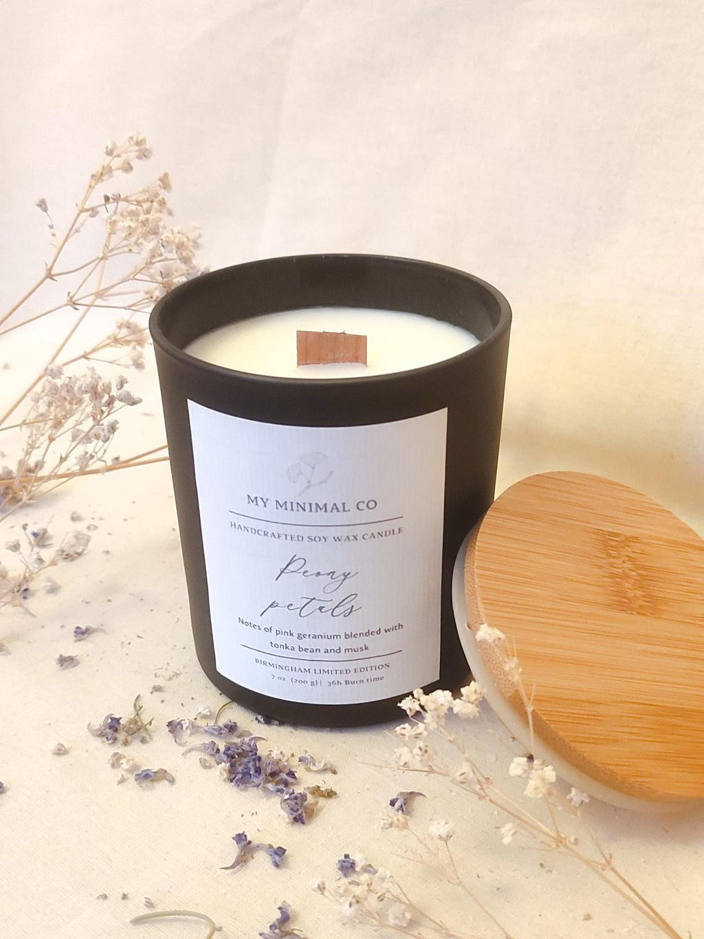 Wood Wick Ecosoya and Ecococo Scented Candle (200 g)